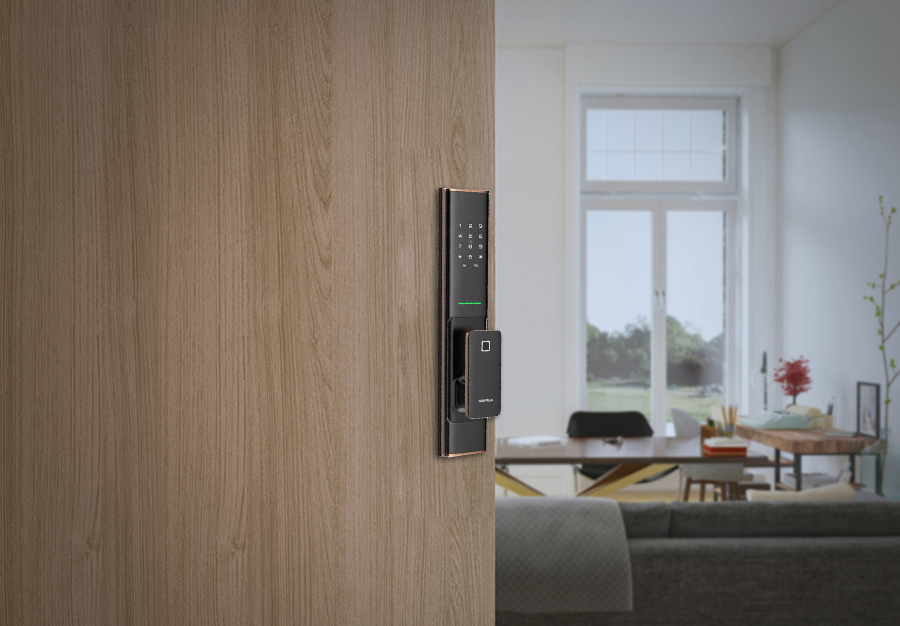 Make Your Home Security Effortless with Hafele' s RE-Push Digital Lock